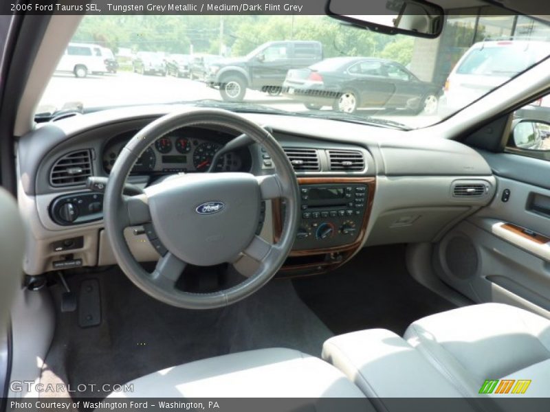 Tungsten Grey Metallic / Medium/Dark Flint Grey 2006 Ford Taurus SEL