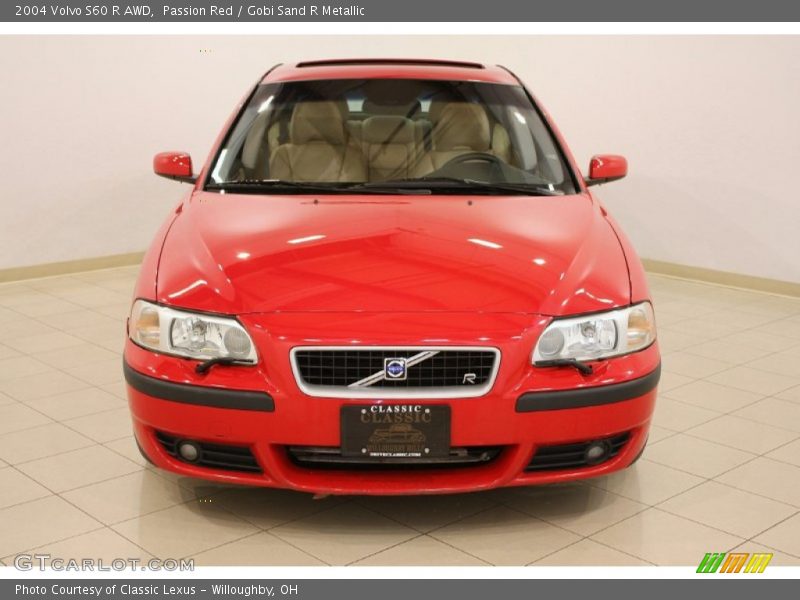 Passion Red / Gobi Sand R Metallic 2004 Volvo S60 R AWD