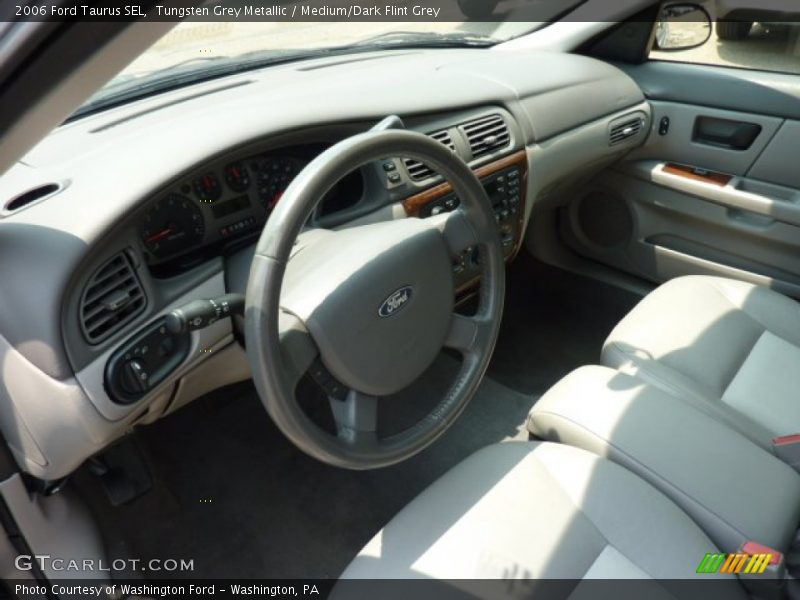 Tungsten Grey Metallic / Medium/Dark Flint Grey 2006 Ford Taurus SEL