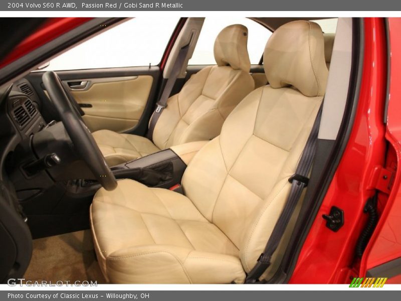  2004 S60 R AWD Gobi Sand R Metallic Interior