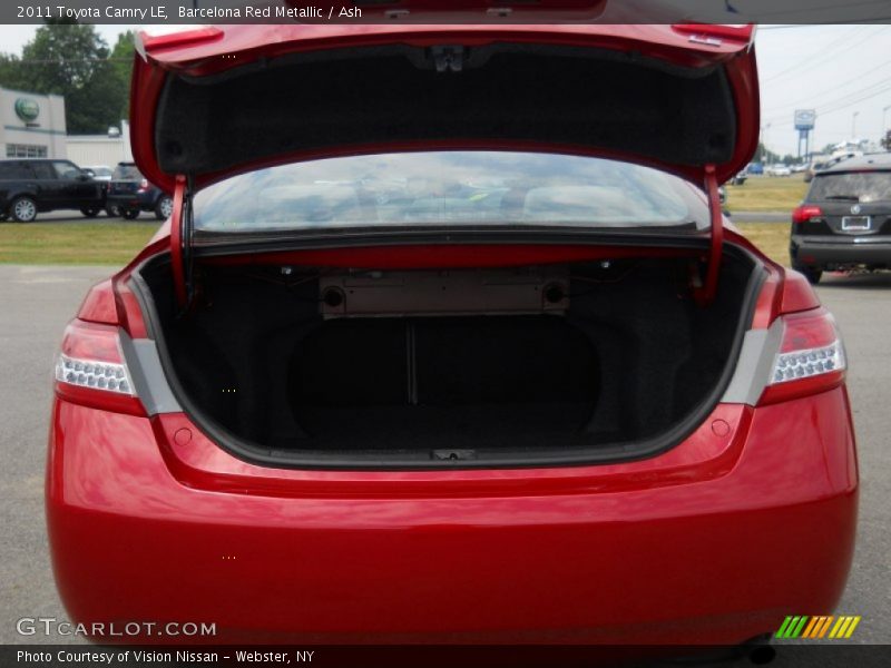 Barcelona Red Metallic / Ash 2011 Toyota Camry LE