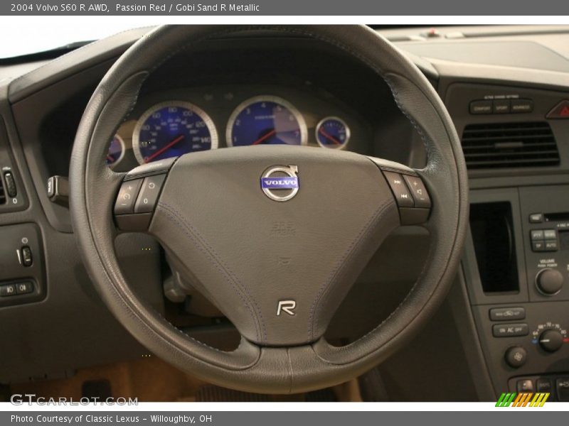 Passion Red / Gobi Sand R Metallic 2004 Volvo S60 R AWD