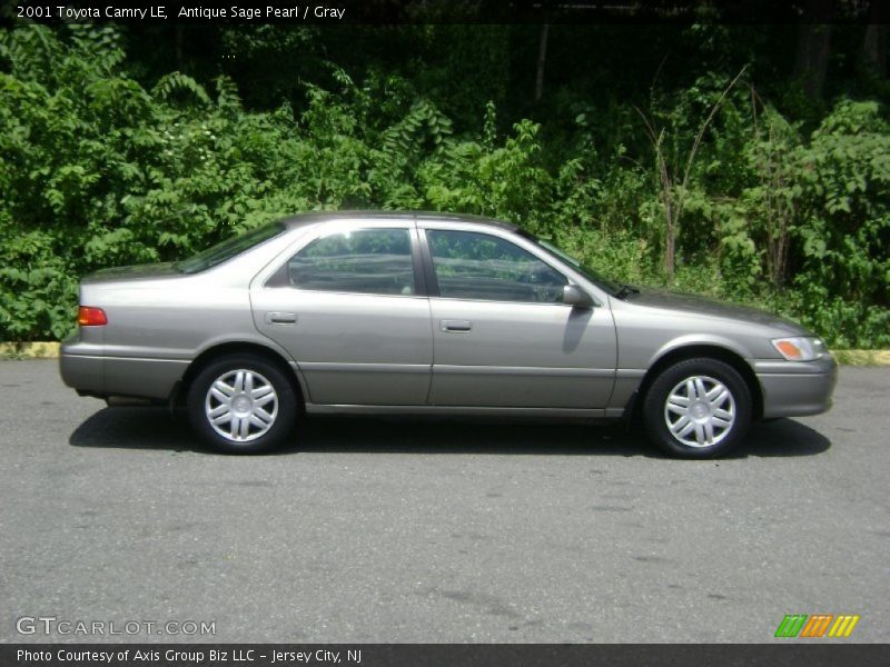 Antique Sage Pearl / Gray 2001 Toyota Camry LE