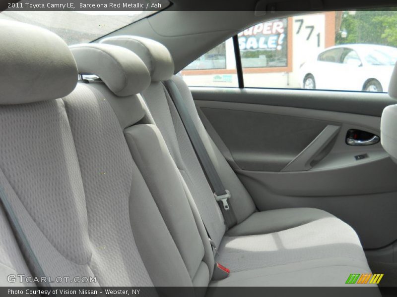 Barcelona Red Metallic / Ash 2011 Toyota Camry LE