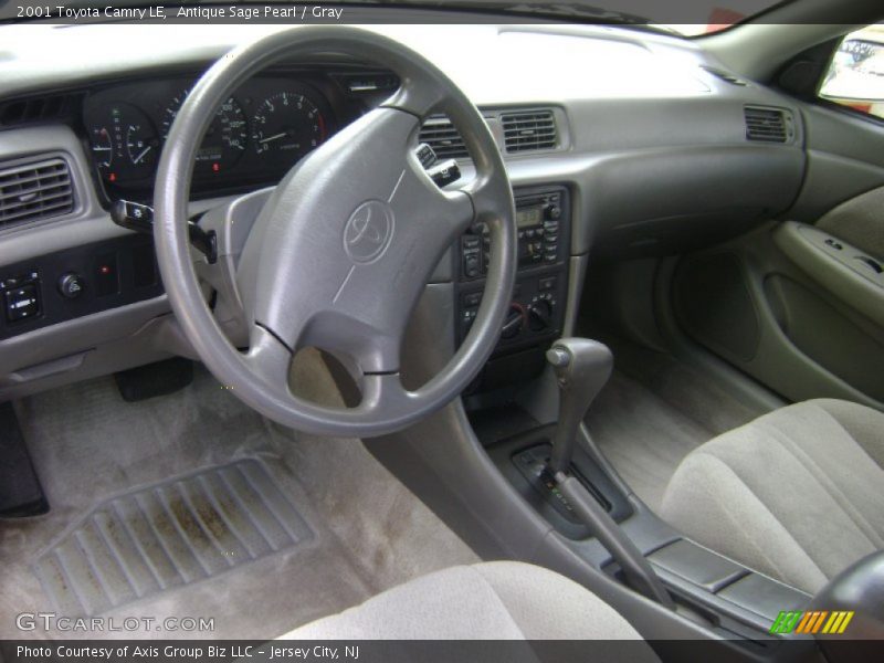 Antique Sage Pearl / Gray 2001 Toyota Camry LE