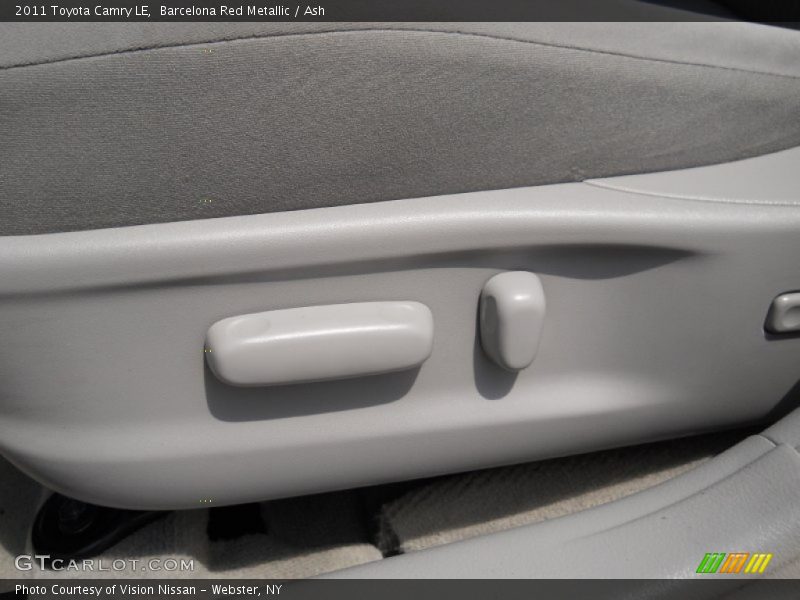 Barcelona Red Metallic / Ash 2011 Toyota Camry LE