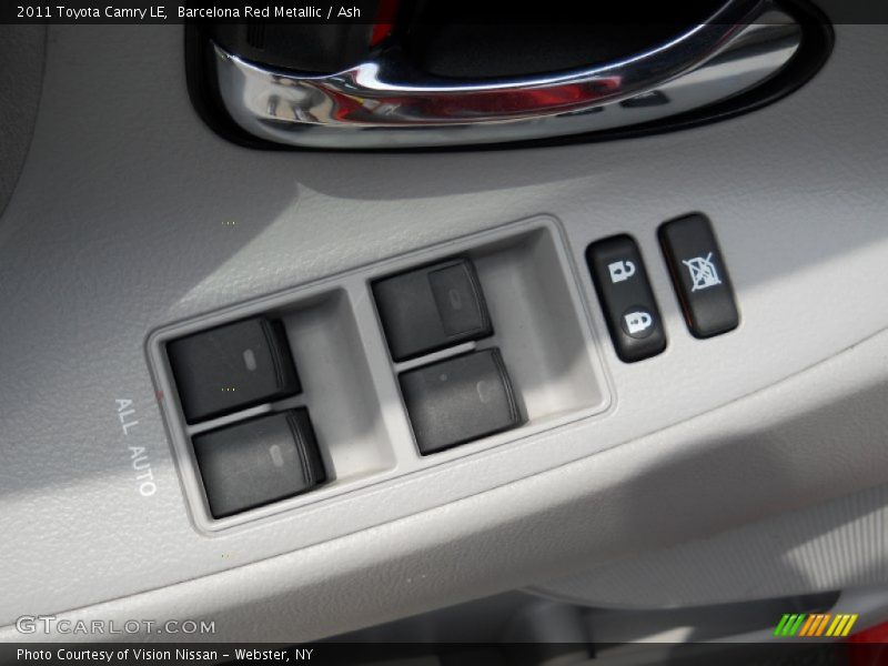Barcelona Red Metallic / Ash 2011 Toyota Camry LE