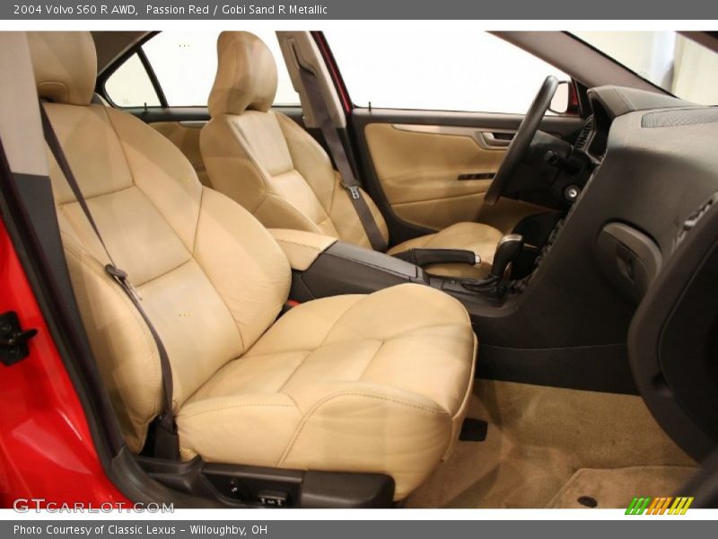  2004 S60 R AWD Gobi Sand R Metallic Interior