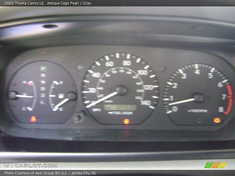 Antique Sage Pearl / Gray 2001 Toyota Camry LE