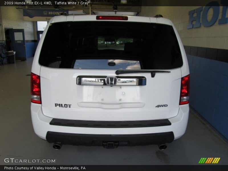 Taffeta White / Gray 2009 Honda Pilot EX-L 4WD