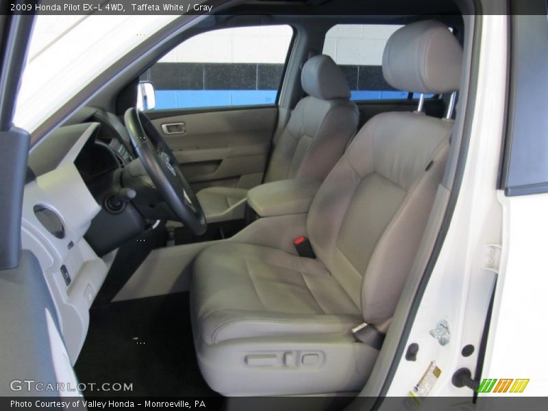 Taffeta White / Gray 2009 Honda Pilot EX-L 4WD