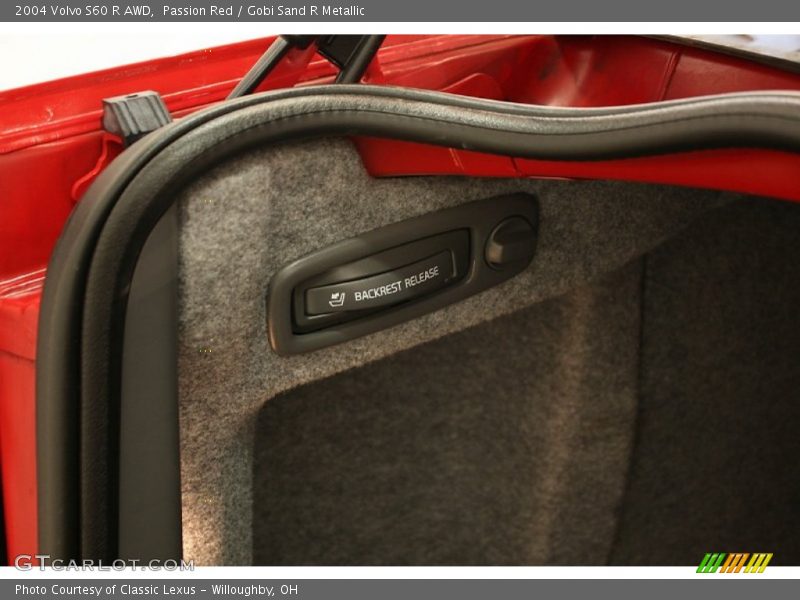 Passion Red / Gobi Sand R Metallic 2004 Volvo S60 R AWD