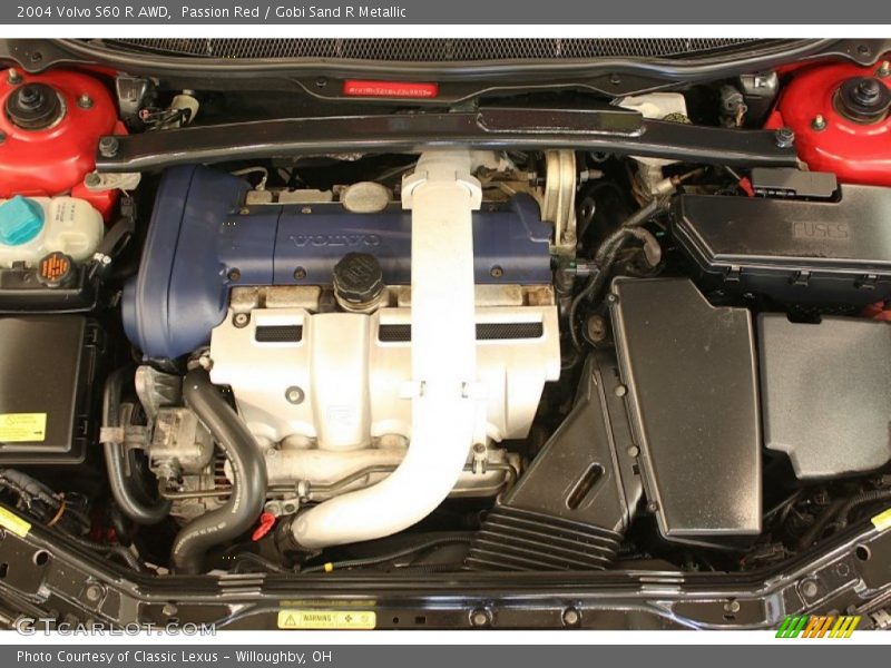  2004 S60 R AWD Engine - 2.5 Liter Turbocharged DOHC 20 Valve Inline 5 Cylinder