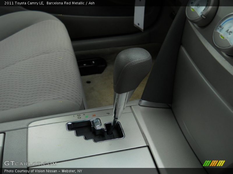 Barcelona Red Metallic / Ash 2011 Toyota Camry LE