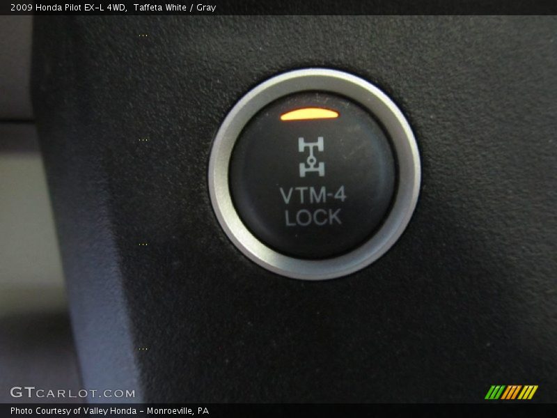 Taffeta White / Gray 2009 Honda Pilot EX-L 4WD