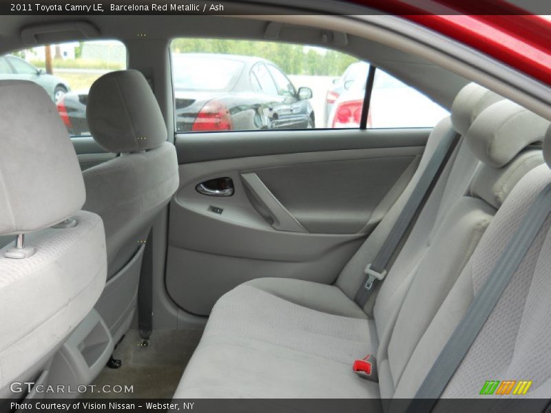 Barcelona Red Metallic / Ash 2011 Toyota Camry LE