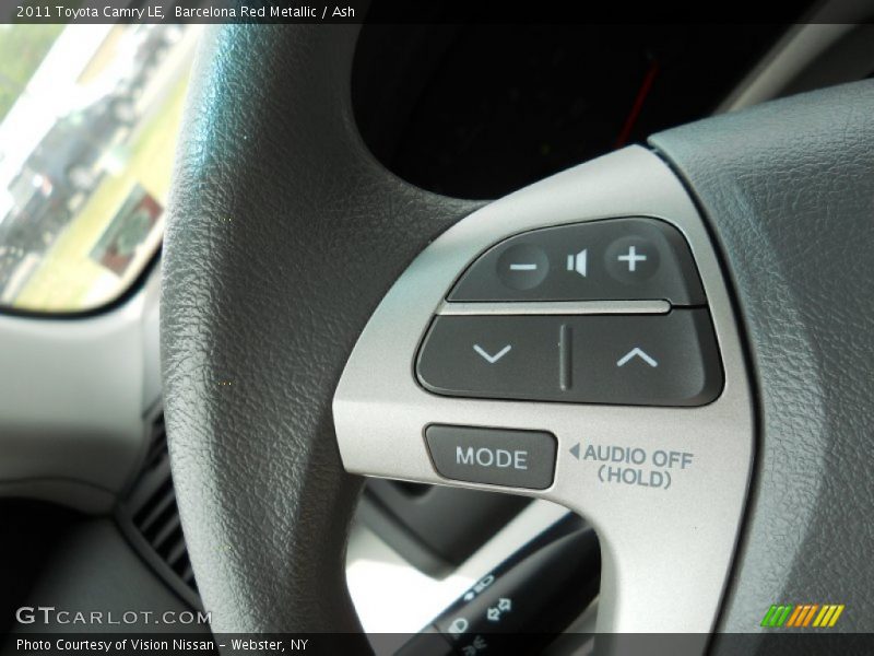 Barcelona Red Metallic / Ash 2011 Toyota Camry LE
