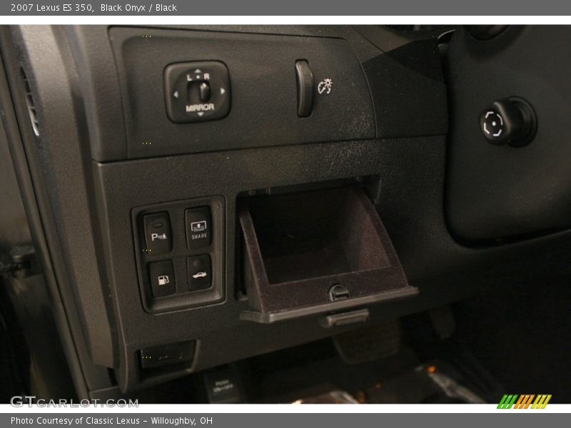 Black Onyx / Black 2007 Lexus ES 350