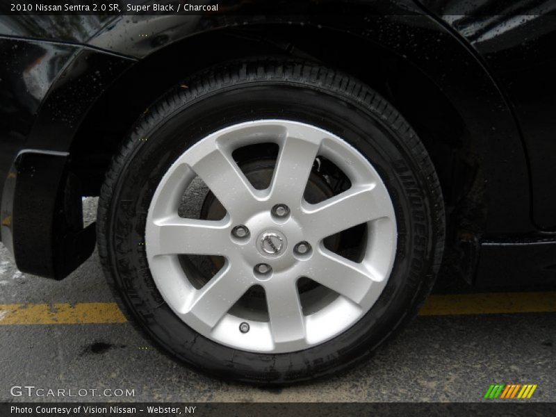 Super Black / Charcoal 2010 Nissan Sentra 2.0 SR