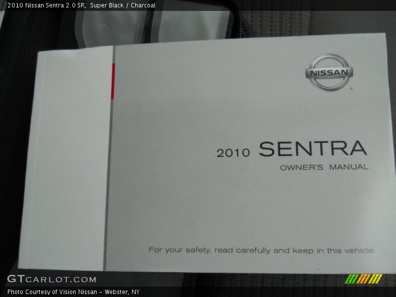 Super Black / Charcoal 2010 Nissan Sentra 2.0 SR