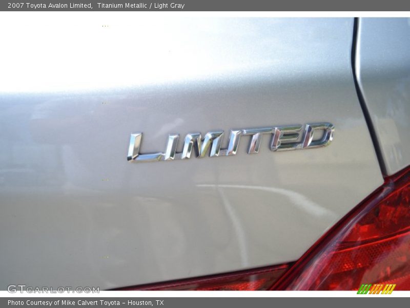 Titanium Metallic / Light Gray 2007 Toyota Avalon Limited