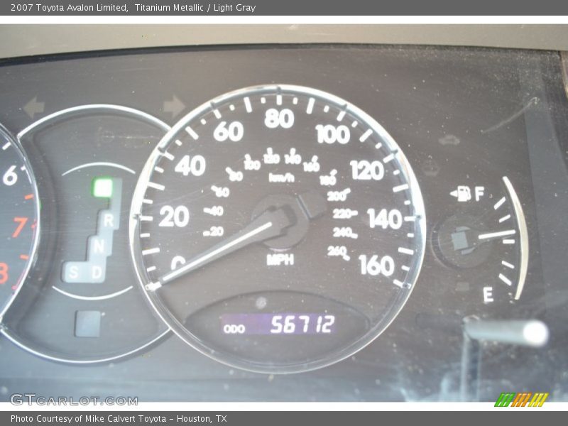 Titanium Metallic / Light Gray 2007 Toyota Avalon Limited