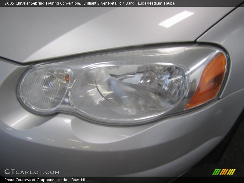 Brilliant Silver Metallic / Dark Taupe/Medium Taupe 2005 Chrysler Sebring Touring Convertible