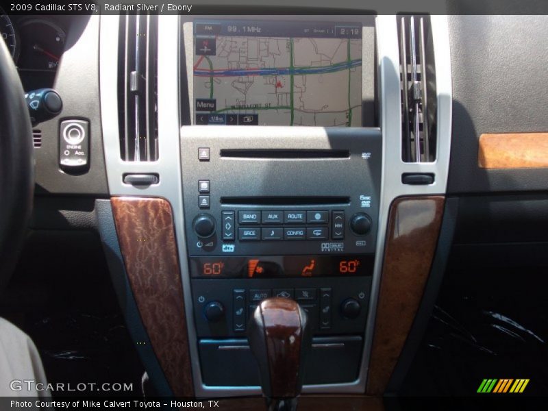 Radiant Silver / Ebony 2009 Cadillac STS V8
