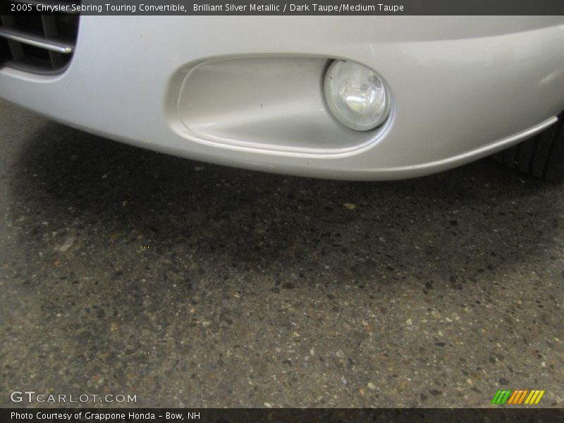 Brilliant Silver Metallic / Dark Taupe/Medium Taupe 2005 Chrysler Sebring Touring Convertible