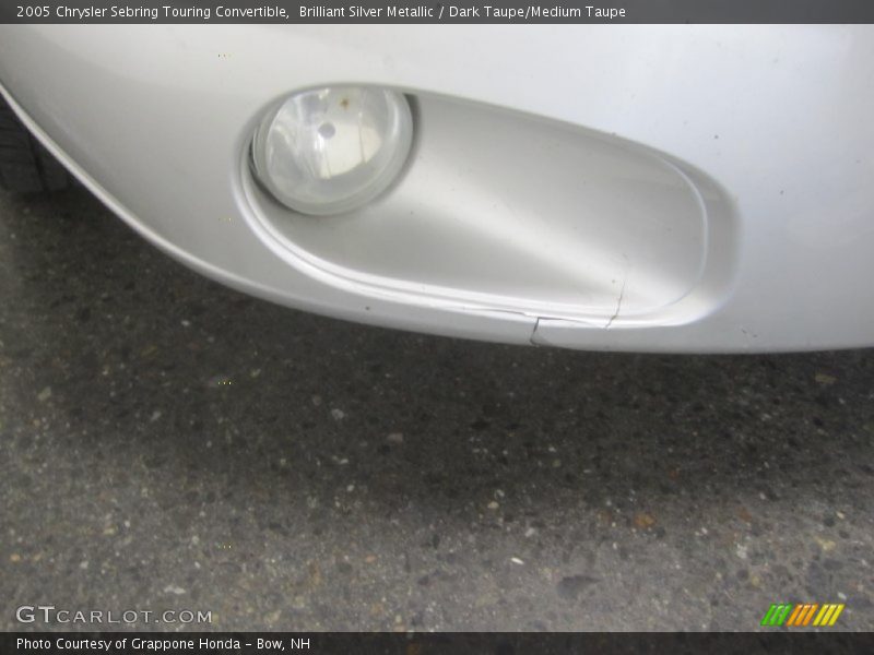 Brilliant Silver Metallic / Dark Taupe/Medium Taupe 2005 Chrysler Sebring Touring Convertible