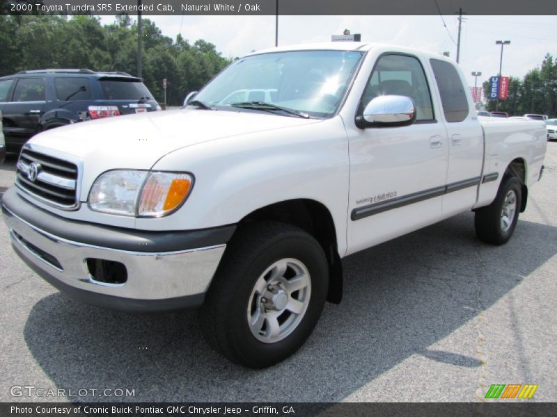 Natural White / Oak 2000 Toyota Tundra SR5 Extended Cab