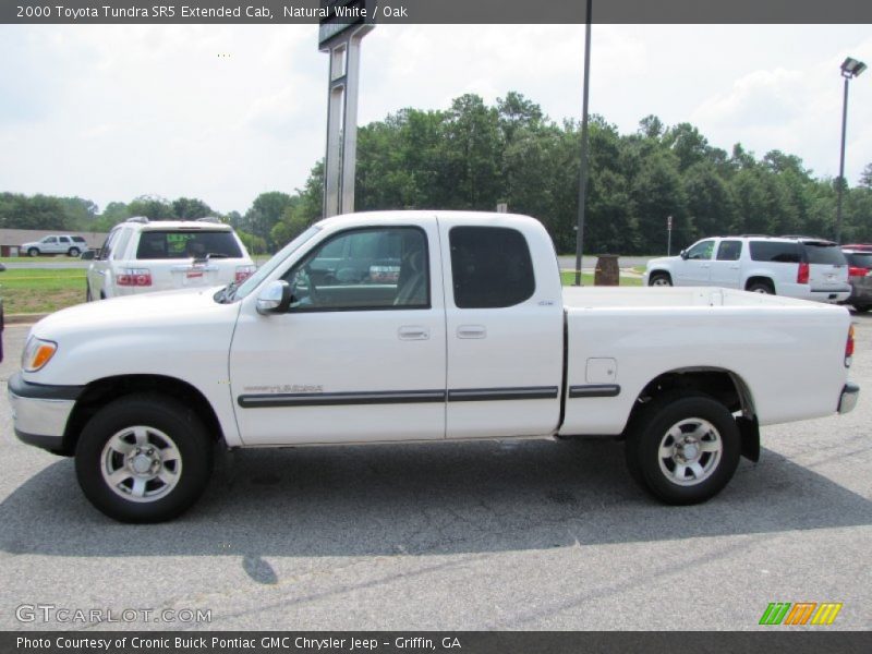 Natural White / Oak 2000 Toyota Tundra SR5 Extended Cab