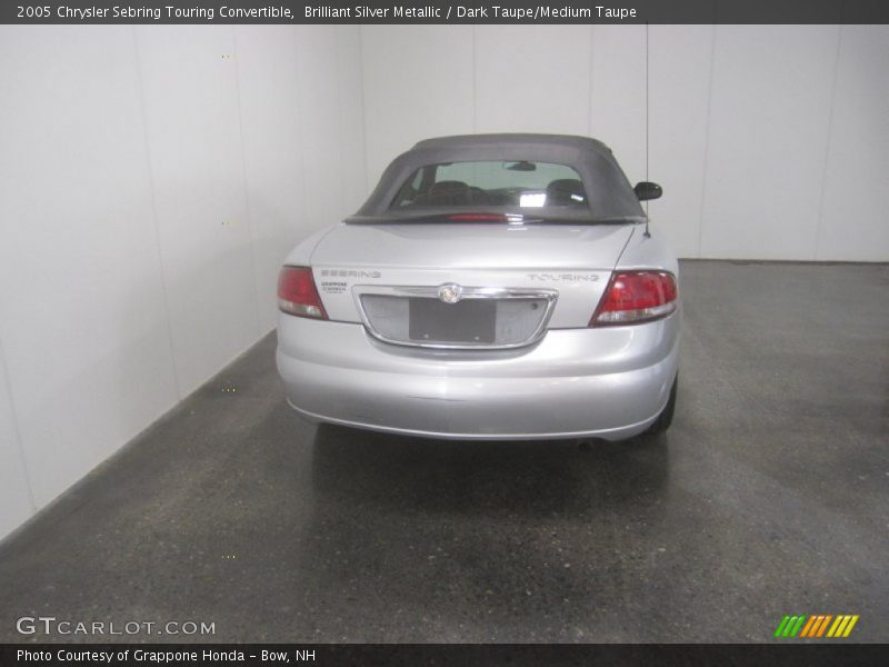 Brilliant Silver Metallic / Dark Taupe/Medium Taupe 2005 Chrysler Sebring Touring Convertible