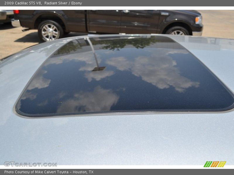 Radiant Silver / Ebony 2009 Cadillac STS V8