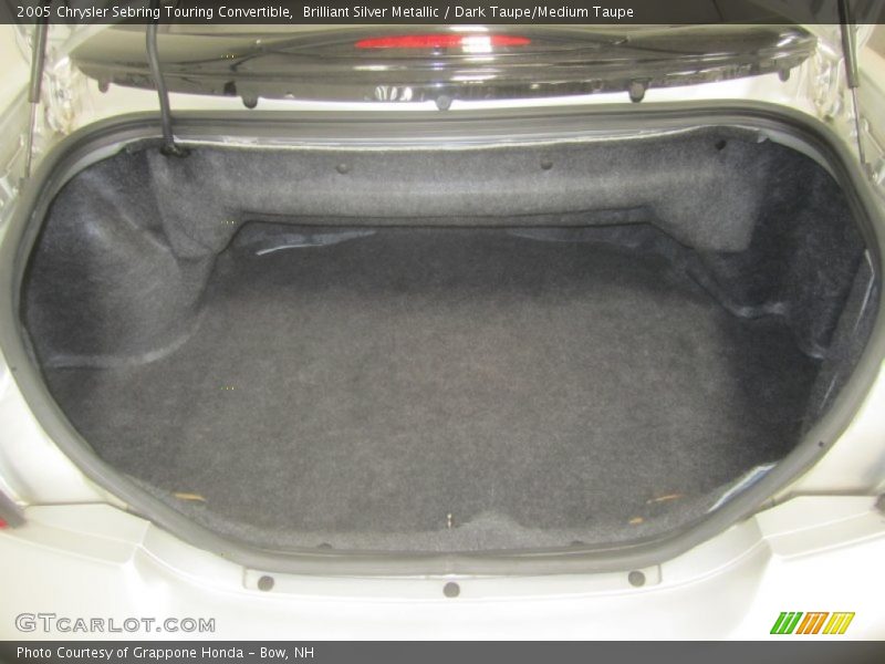 Brilliant Silver Metallic / Dark Taupe/Medium Taupe 2005 Chrysler Sebring Touring Convertible