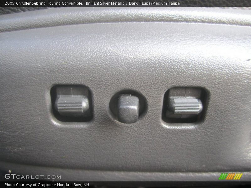 Brilliant Silver Metallic / Dark Taupe/Medium Taupe 2005 Chrysler Sebring Touring Convertible