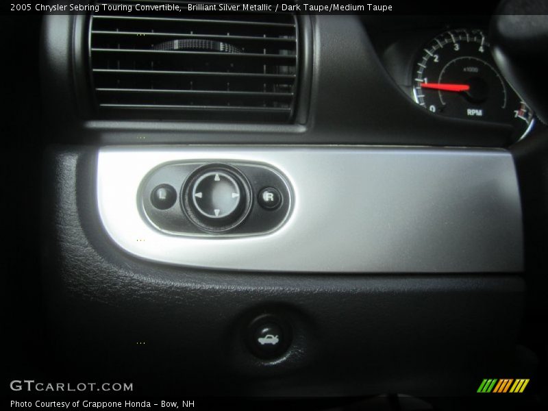 Brilliant Silver Metallic / Dark Taupe/Medium Taupe 2005 Chrysler Sebring Touring Convertible