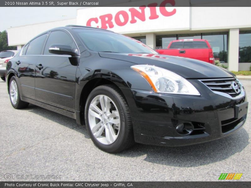 Super Black / Charcoal 2010 Nissan Altima 3.5 SR