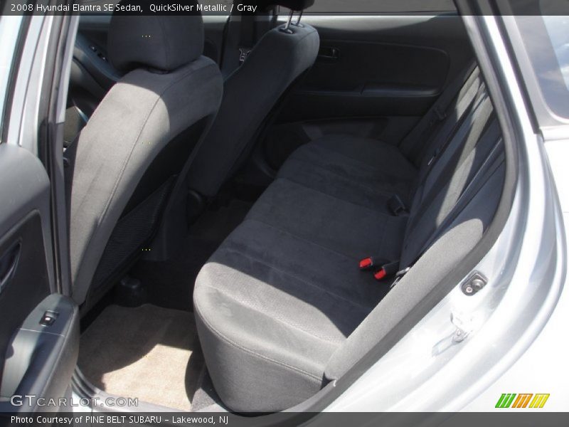 QuickSilver Metallic / Gray 2008 Hyundai Elantra SE Sedan