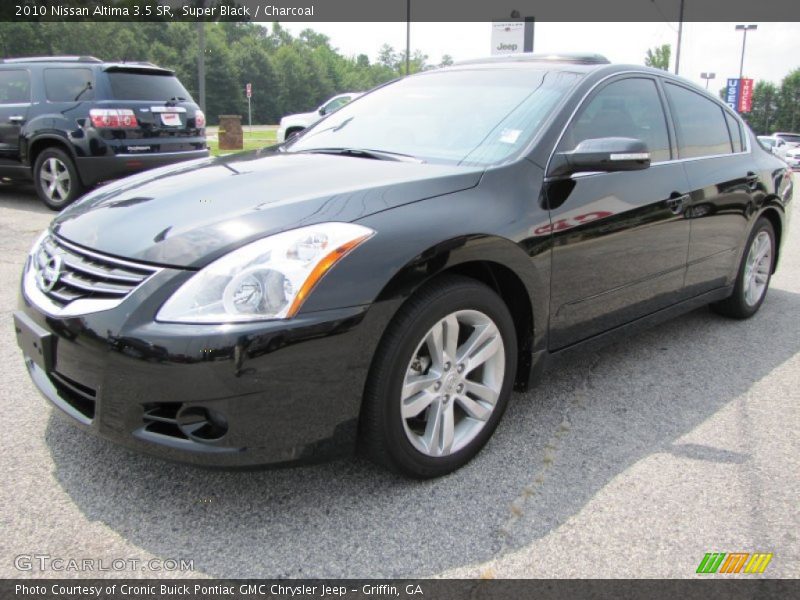 Super Black / Charcoal 2010 Nissan Altima 3.5 SR