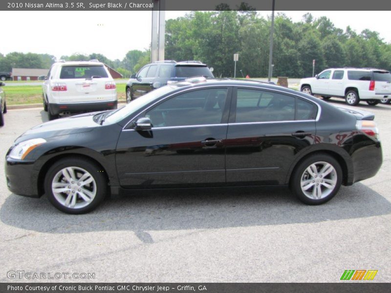 Super Black / Charcoal 2010 Nissan Altima 3.5 SR