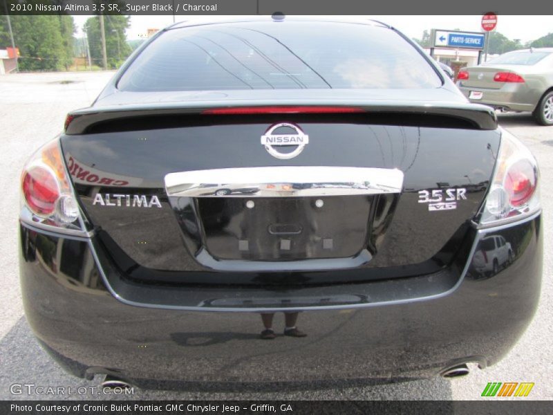 Super Black / Charcoal 2010 Nissan Altima 3.5 SR