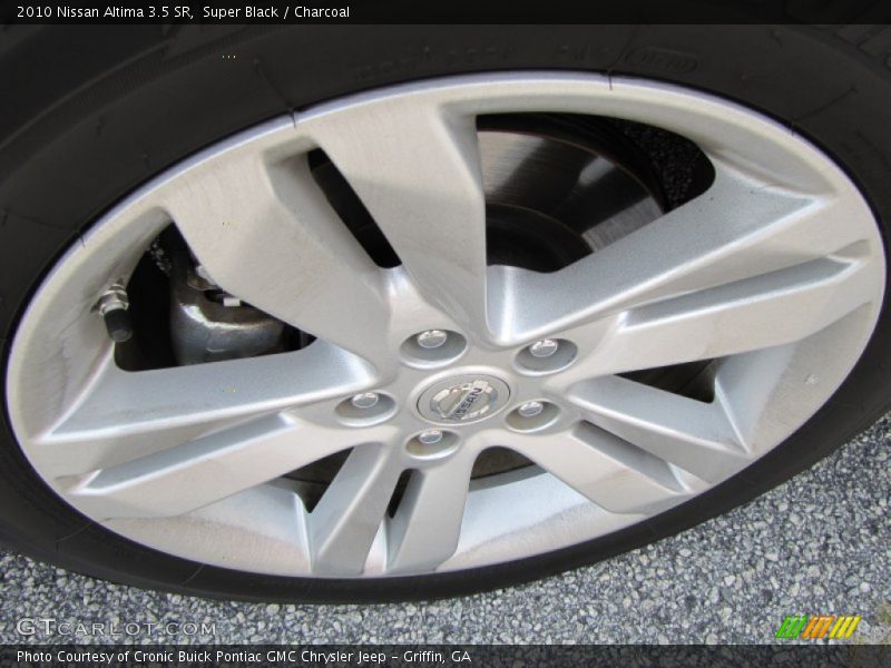 Super Black / Charcoal 2010 Nissan Altima 3.5 SR