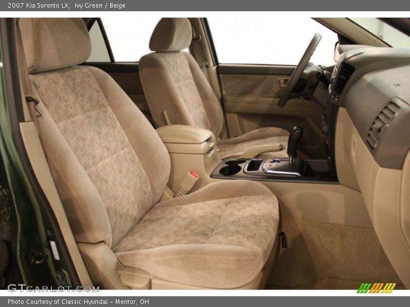 Ivy Green / Beige 2007 Kia Sorento LX