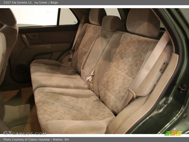 Ivy Green / Beige 2007 Kia Sorento LX