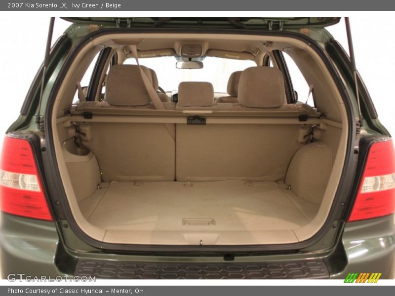 Ivy Green / Beige 2007 Kia Sorento LX