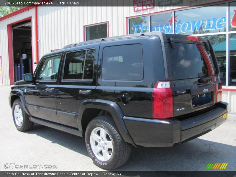 Black / Khaki 2006 Jeep Commander 4x4