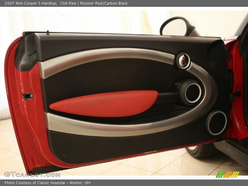 Chili Red / Rooster Red/Carbon Black 2007 Mini Cooper S Hardtop