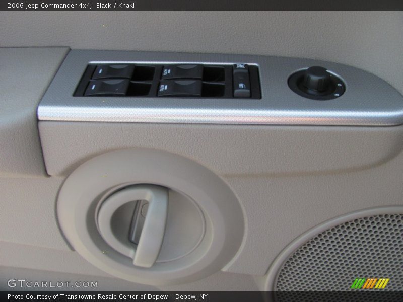 Black / Khaki 2006 Jeep Commander 4x4