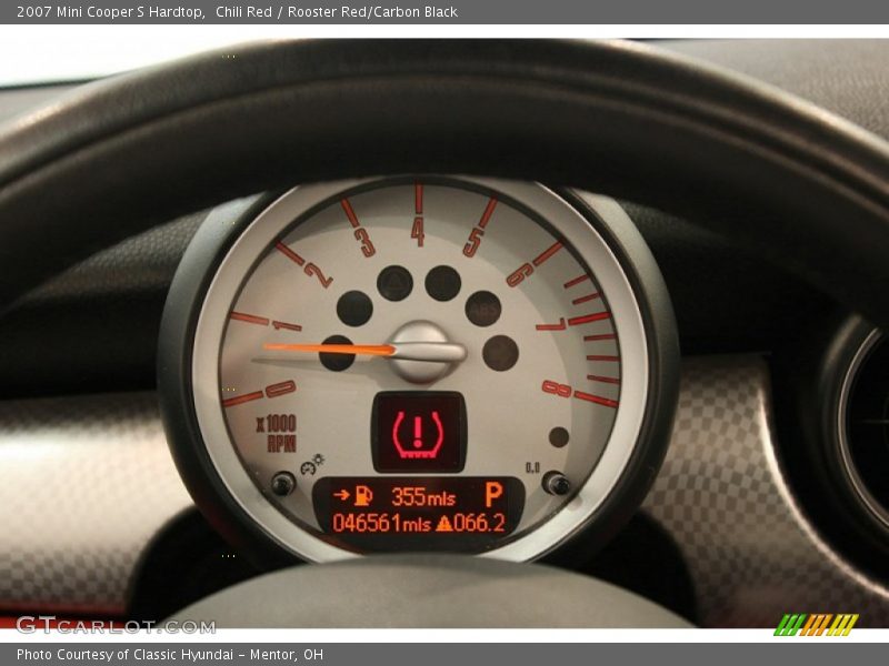 Chili Red / Rooster Red/Carbon Black 2007 Mini Cooper S Hardtop